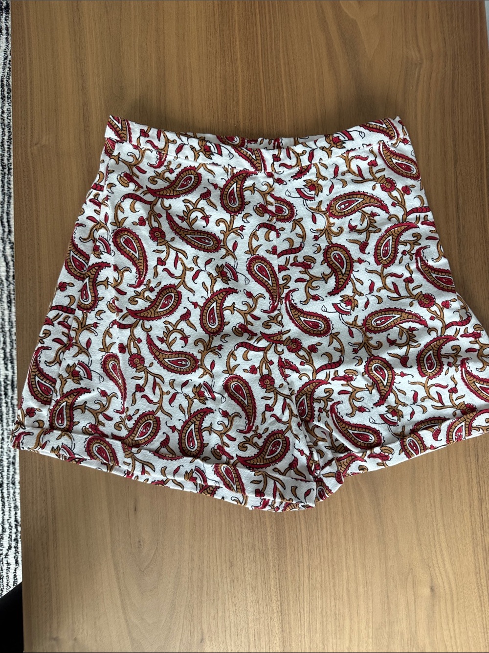 Julia Amory Paisley Print Shorts
